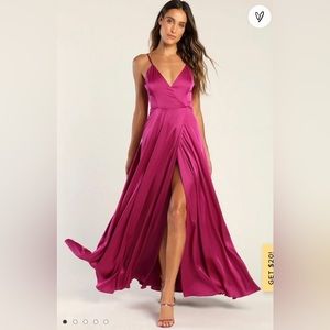 Lulus Pink Maxi Dress